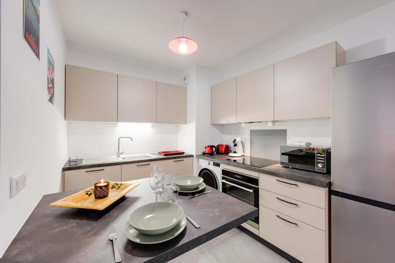 Le Concert - Beautiful Appartment With Garage For 4 People Near Beach Annecy Luaran gambar